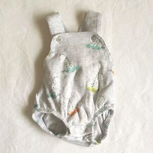 gymboree newborn essentials neutral cotton giraffe bubble romper playsuit